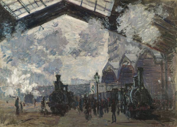 'The Gare Saint Lazare'